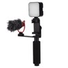 YELANGU Smartphone Vlogging Hand Grip Set Video Recording Holder Handle