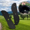 LIZEWEI 5 Pcs 7-1/2-inch Edge Hog Heavy-Duty Edger Blade Compatible