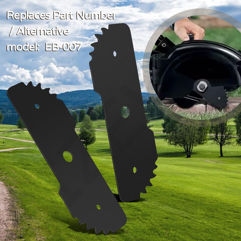 LIZEWEI 5 Pcs 7-1/2-inch Edge Hog Heavy-Duty Edger Blade Compatible