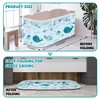 Portable Foldable Bathtub,Foldable Soaking Bathtub for Adults, Freestanding Bathtubs, Hot
