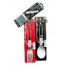 UNIFLAME FD Spoon Ti + FD Fork Ti with Storage