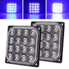 X-STYLE Truck Warning Strobe Light Blue HI lo Strobe Emergency
