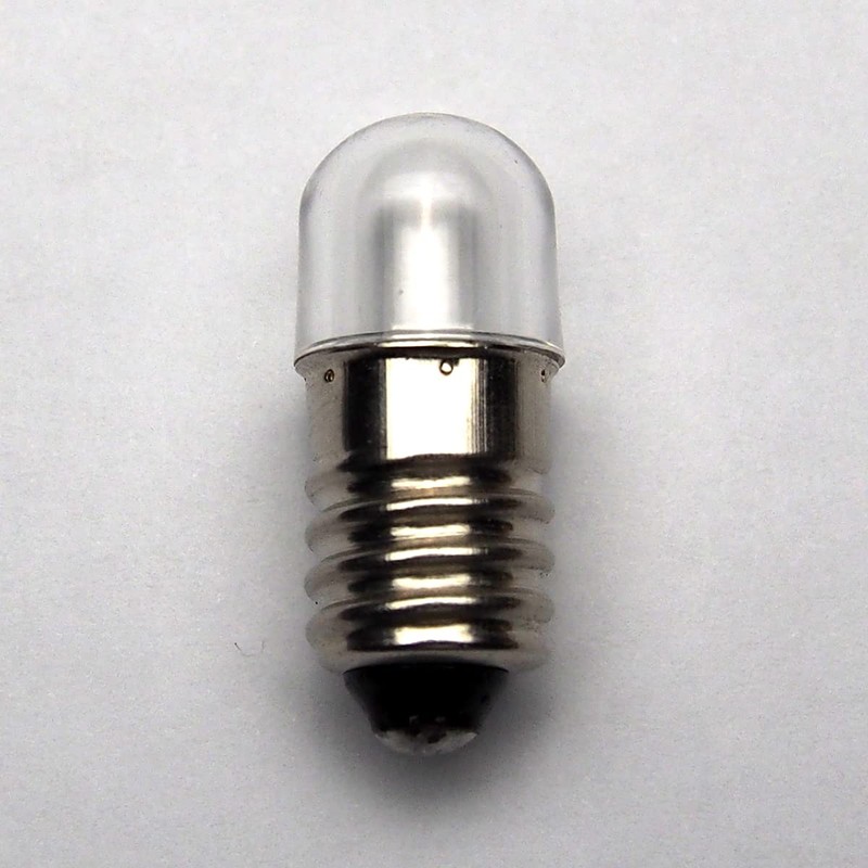 GutReise DC E10 LED Bulbs, 10pcs E10 Replacement Light Bulbs