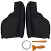 labwork 2pcs Door Armrest Replacement Cover Leather Replacement for Honda
