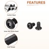 DTGN M2.5-0.45x4mm Button Head Socket Cap Screws - 100Pack -