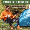 Reallnaive 2 Pcs Hammock Camping Chair with Adjustable Backrest, Heavy