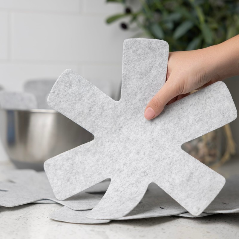 Fox Run Pots and Pans Protectors for Stacking, Set of