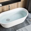 GIGIIS Drain Plug for Sink 80 mm Plug Sink Stainless