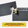 MAXXHAUL 50710 Middle Section (Extension) for 50709 Detachable Removable Poly