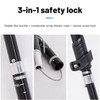 Hiking Walking Trekking Pole - Lightweight Aluminum Ergonomic EVA Handles,