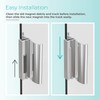 Shuisen Shower Door Magnet, 2-1/2" Glass Door Magnet Replacement for