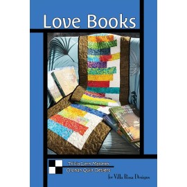 Orphan Quilt Designs Love Books Table Runner Quilting Pattern