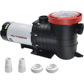 Above Ground Pool Pump, 1.5 HP, 100 GPM Single Speed Swimming Pool Pump, 115V/230V 3450 RPM, Max Head 50.9 ft, with Filter Basket for Above Ground Pools, Hot Tubs, and Spas