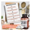 Cúrcuma Jengibre Y Moringa Prettan Suplemento 600mg 90 Caps