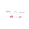 KIYOHARA NUIW-50 Pushing Towel, Sewing Face Wrapper, Iron On, Small,
