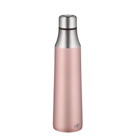 afi City Bottle 700 ml, Vintage Rose, Stainless Steel Drinking Bottle without Plastic, Robust Thermal Flask, Leak-Proof, Keeps Cold for 16 Hours, Completely Leak-Proof, Carbonated Bottle, Dishwasher