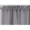Tyrone Textiles Ltd Jewel Grey Diamante Voile Panel (Drop -
