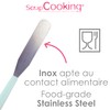 Scrapcooking 5174 Stainless Steel Flexible Spatula 32 x 4 x