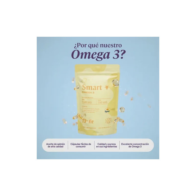 B-fit Omega 3 180 Caps 1080mg Epa Y 720mg Dha