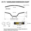 Handlebars 7/8 Inch for Motorcycle,RUTU Upgraded Universal Dirt Bike Handle