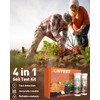Pawfly 4 in 1 Soil Test Kit for pH, Nitrogen,