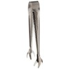 Adcraft TBL-7 Stainless Steel Claw-Style Ice Tongs, 8" Overall Length