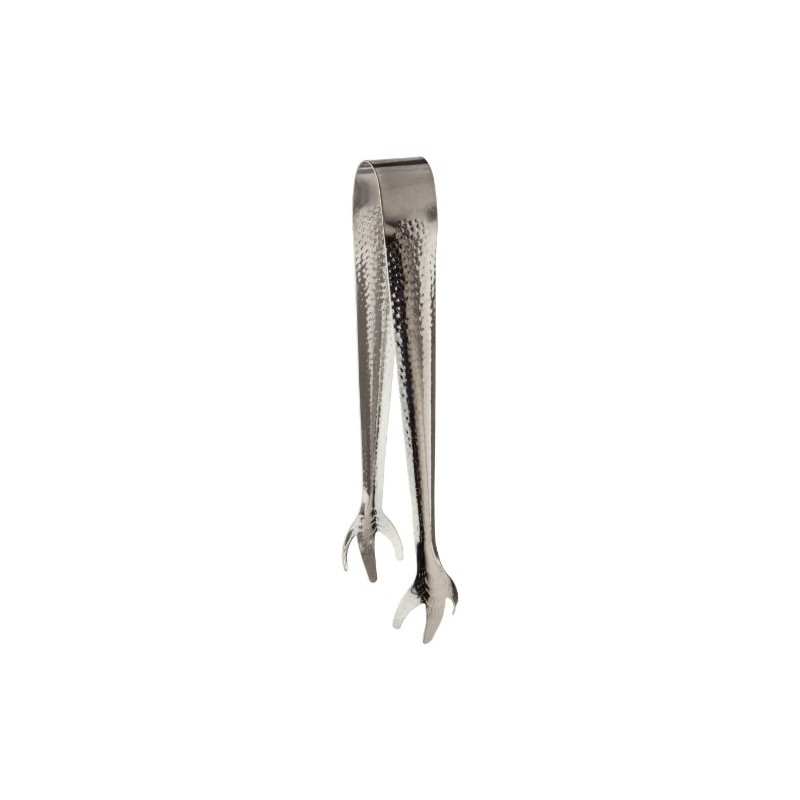 Adcraft TBL-7 Stainless Steel Claw-Style Ice Tongs, 8" Overall Length