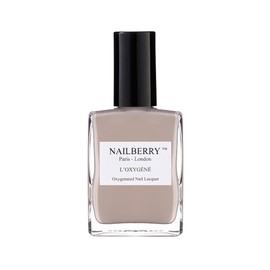 Nailberry L'Oxygéné Oxygenated Nail Lacquer | Simplicity | Creamy Beige Opaque Nail Polish | UV Protected Long-Wear Nail Polish | 12-Free | Vegan | Certified Halal | Cruelty & Gluten Free | 15 ml