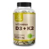 Vitamina D3 + K2 120 Cápsulas Raíces Zen Super Premium
