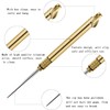 3 PCS Portable Toothpicks, Titanium Toothpicks Toothpick with Key Ring