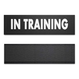 Dog Vest Patches for Dog Harness, Removable Patches - Service Dog, Emotional Support, in Training, Therapy Dog, DO NOT PET(2 pcs)