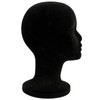 Foraineam 2 Pack Black Styrofoam Mannequin Head, 12 Inch Female