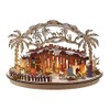 By Kurt Adler 11" Battery-Operated LED Wooden Nativity Scene
