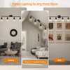Plug in Track Lighting, LED Track Lighting Fixtures Ceiling, Black