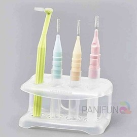 Adsorption type interdental brush holder Bathroom interior accessories Living accessories Bathroom supplies Bathroom accessories Toiletries 3ea