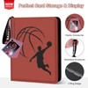 720 Pockets Basketball Card Binder with Sleeves Trading Card Binder