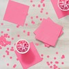 Creative Converting 803042B Bright Pink Beverage Paper Napkins, 50 Pcs