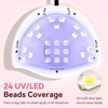 JODSONE Quick U V LED Nail Lamp with 4 Timer