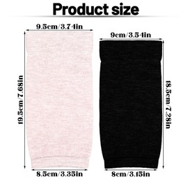 Aiyorse 6Pcs Tattoo Cover Up Sleeve, Forearm Tattoo Cover Up Sleeves Band Compression Tattoo Sleeve for Women Men (Skin color, Black, Gray)