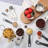 Measuring Cups, AGUMINY Measuring Cups and Spoons Set Stainless Steel