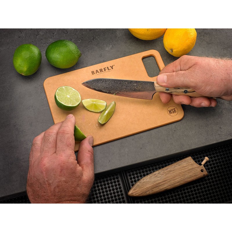 Barfly Bar Prep Cutting Board, 9-Inch x 6-Inch