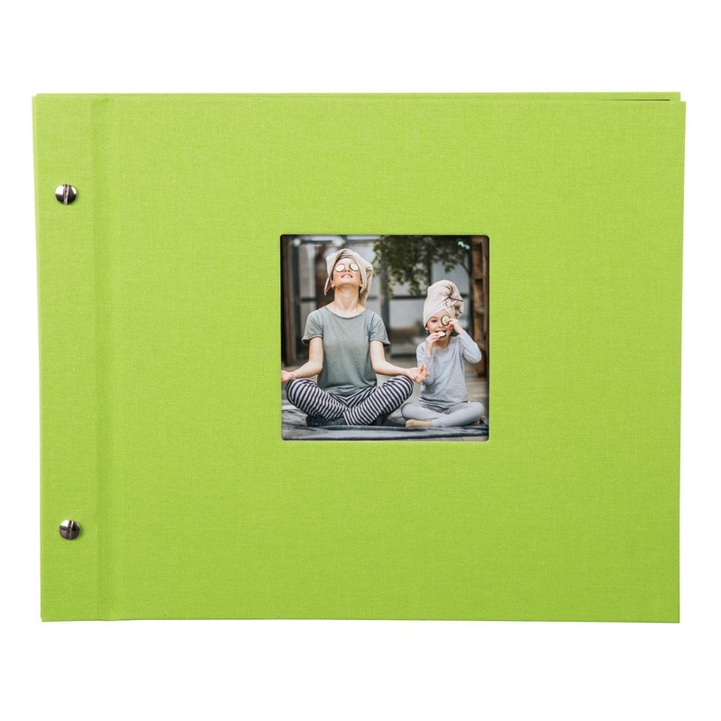 goldbuch Bella Vista Screw Album with Picture Cut-Out 39 x