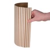 4ft x 4ft Unfinished Maple Veneer Flexible Tambour Wall Panel