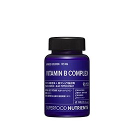Vitamin B Complex No.44 Vitamin B Complex Supplement, 30 Day Supply, 60 Tablets