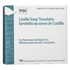 PDI Castile Soap Towelette - Premoistened Facial Cleansing Wipe with