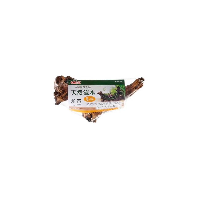 GEX Natural Driftwood Aquarium Terrarium Layout Shrink Pack Mini