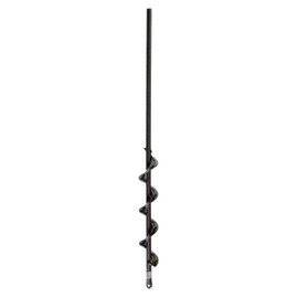 Yard Butler Roto Earth 18” Auger Drill Bit, IREA-4 - Digging Tool for Effortless Bulb Planting - Multi-Use Drill - Heavy-Duty Garden Tool - Power-Coated Steel - Rust-Resistant