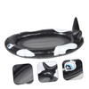 Kisangel Inflatable Pool Float Hammock for Adults Multi-Functional Water Recliner