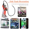 Wolfride Fish Tank Bubbler Decorations Aquarium Diver Ornament Scuba Diving