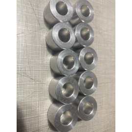 Unbranded 1 pack  3/4”OD x 3/8”ID x 1 /2”long aluminum spacer bushing bung washer standoff